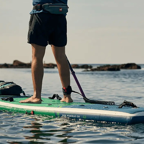2024 Red Paddle Co 13'2'' Voyager Plus MSL Stand Up Paddle Board, Bag, Pump & Hybrid Tough Paddle 001-001-002-0065 - Green